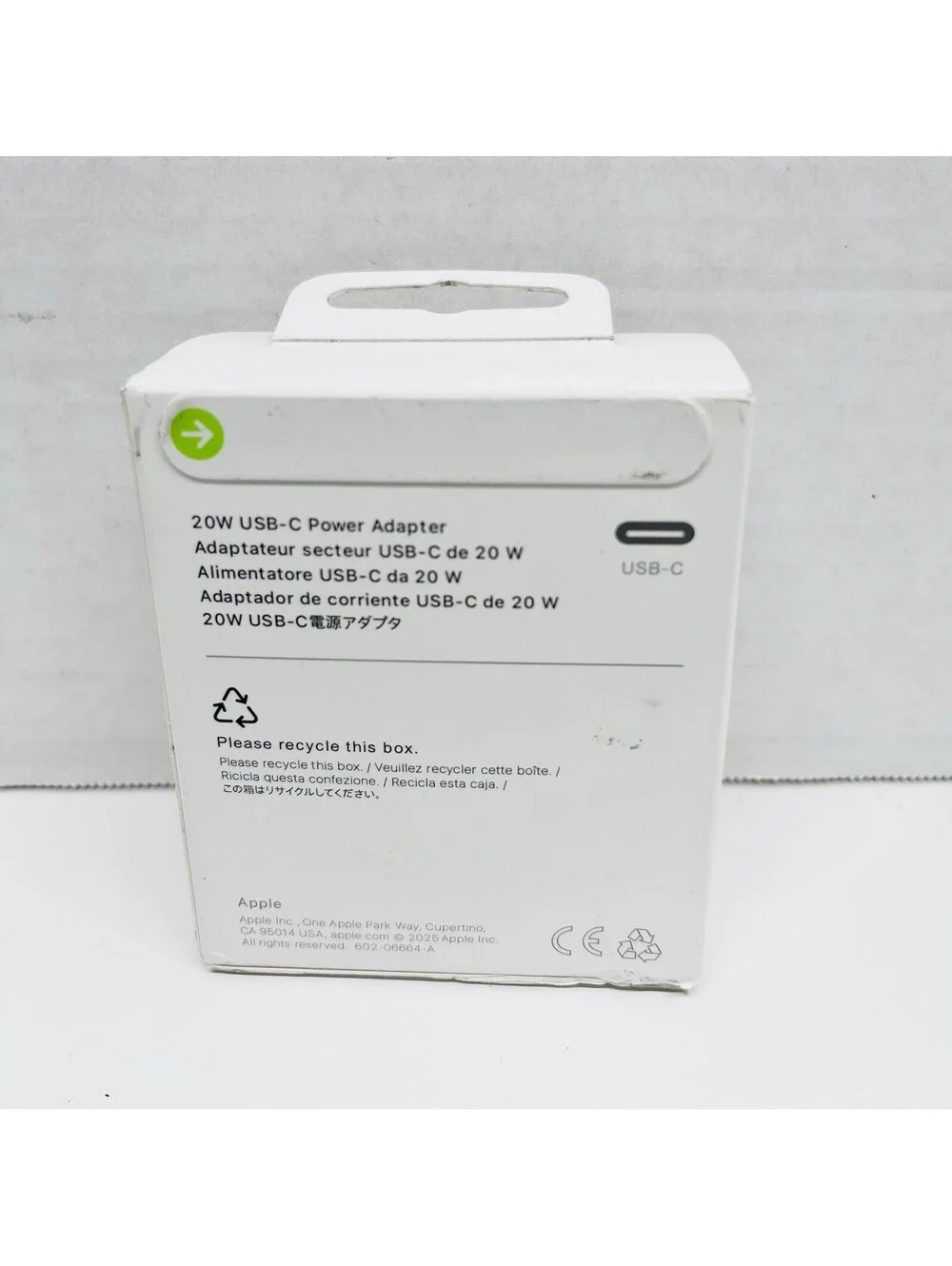 New: Apple 20W USB-C Power Adapter, Fast Efficient charging, White (MWVV3AM/A)